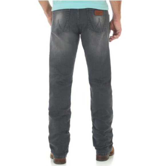 Wrangler Retro 31 31X36 Gray Slim Straight Jeans Men's NWT